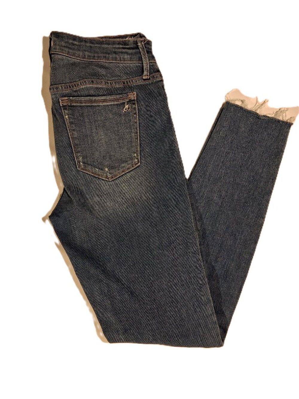 Sam Edelman Jeans  THE KITTEN  sz 29  Mid-Rise Skinny Ankle  Distressed  Stretch